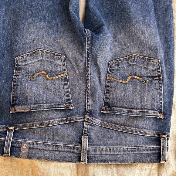 7 For All Mankind Gienevere Blue Jeans 29 - Picture 4 of 8